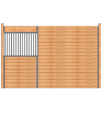 Welded Horse Stall Privacy Partition